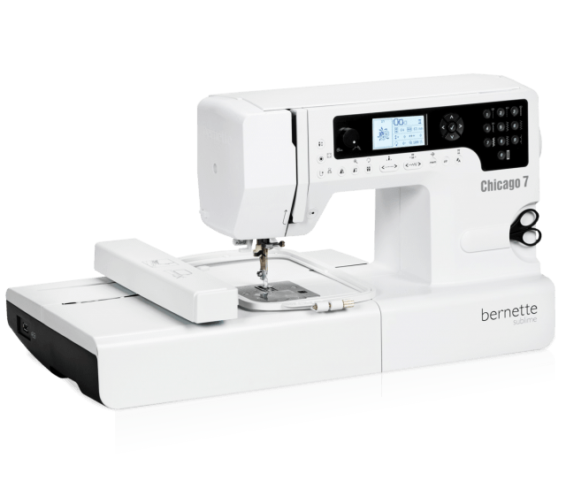 bernina bernette chicago 7 computerized sewing and embroidery machine