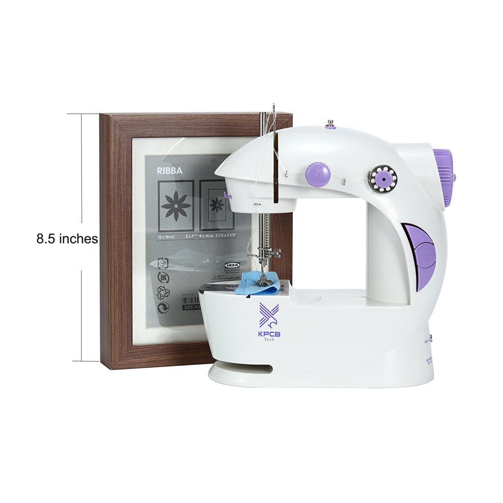 KPCB 201 Mini Sewing Machine with Extension Table Varmax Sewing Machines Home & Kitchen