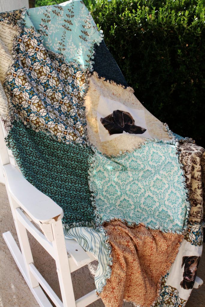 how to make a rag quilt