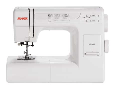 Janome HD3000 leather sewing machine