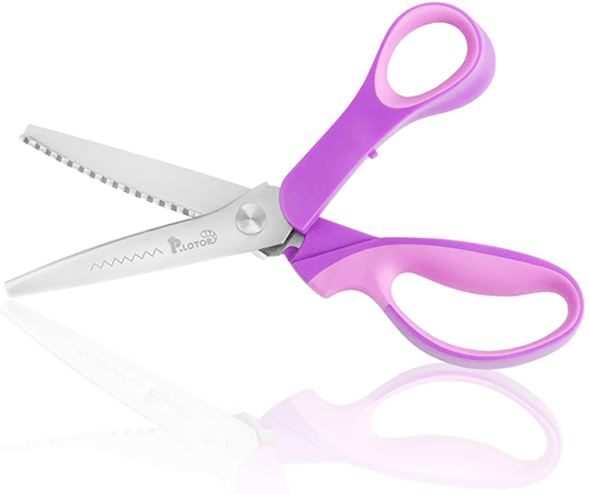 Sewing pink shears