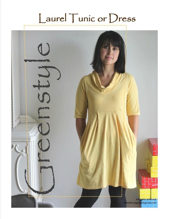Green Style Creations - Laurel Tunic Sewing Pattern 