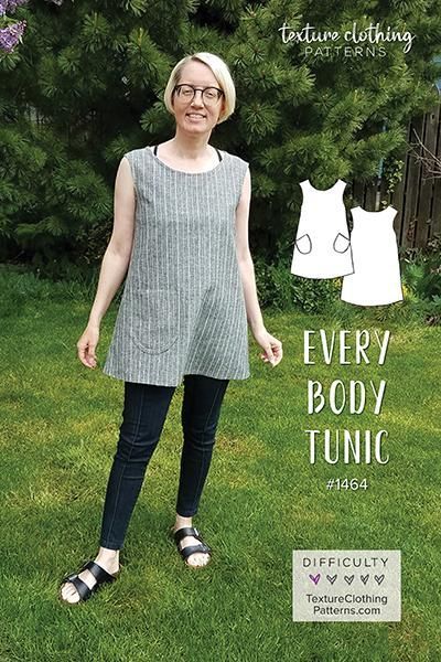 Texture Clothing - Every Body Tunic Sewing Pattern