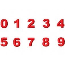 The Racing Numbers Free Font