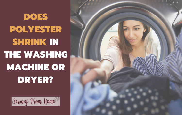 Does polyester shrink in the washing machine?